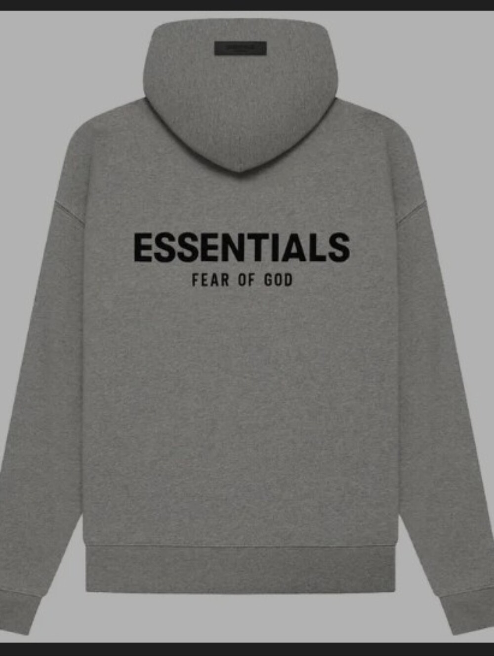 Fear of God Essentials Hoodie 'Dark Oatmeal'